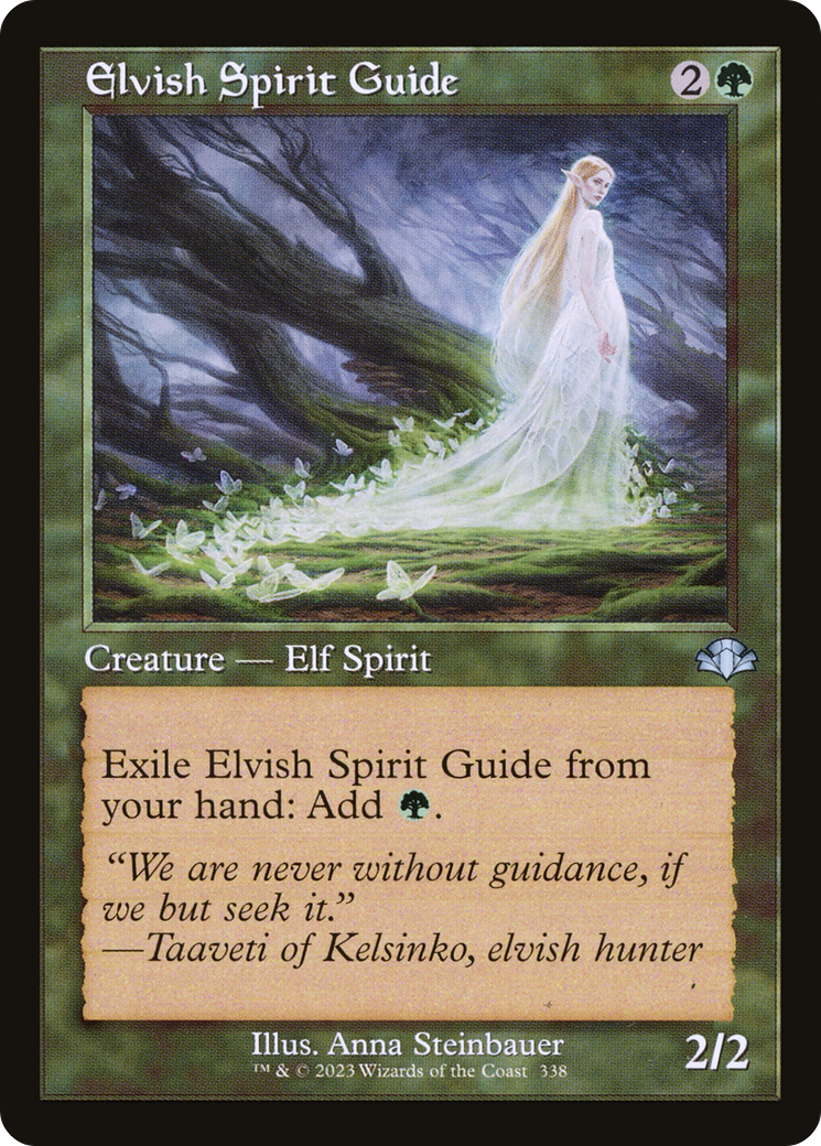 {C} Elvish Spirit Guide (Retro) [Dominaria Remastered][DMR 338]