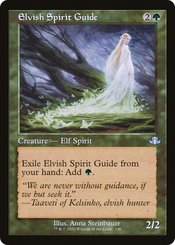 {C} Elvish Spirit Guide (Retro) [Dominaria Remastered][DMR 338]