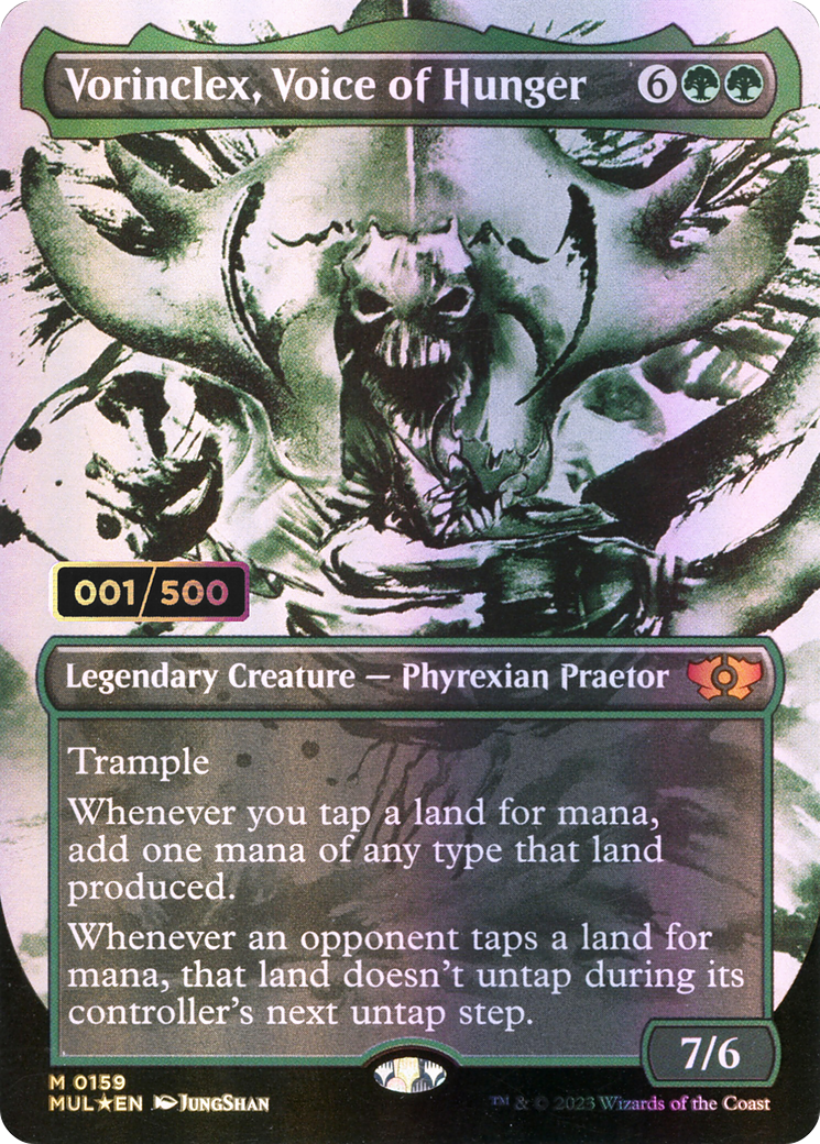 {R} Vorinclex, Voice of Hunger (Serialized) [Multiverse Legends][SR MUL 159]