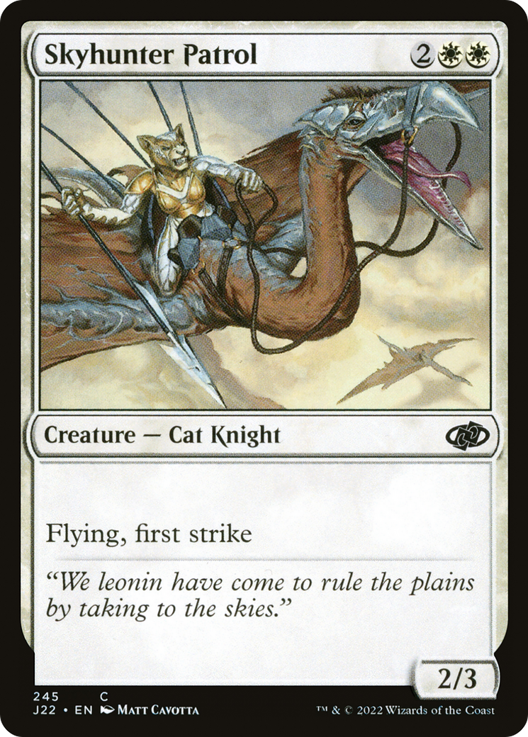 {C} Skyhunter Patrol [Jumpstart 2022][J22 245]