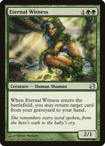 {C} Eternal Witness [Modern Masters][MMA 144]
