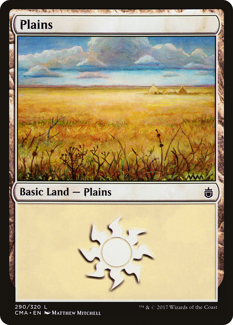 {B}[CMA 290] Plains (290) [Commander Anthology]