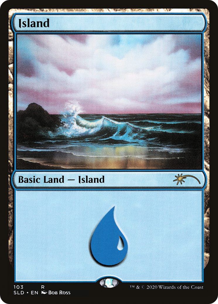 {B}[SLD 103] Island (103) [Secret Lair Drop Series]