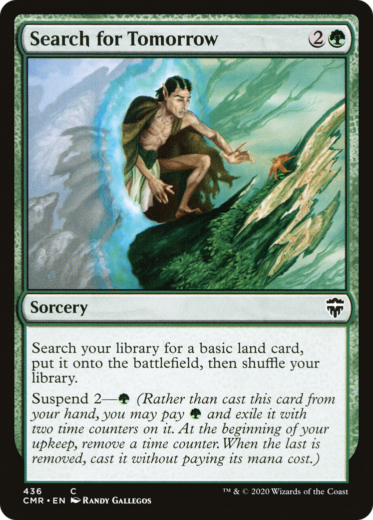 {C} Search for Tomorrow [Commander Legends][CMR 436]