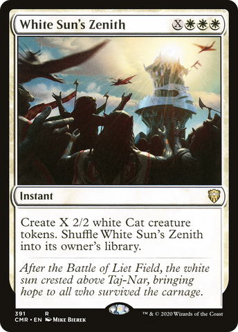 {R} White Sun's Zenith [Commander Legends][CMR 391]
