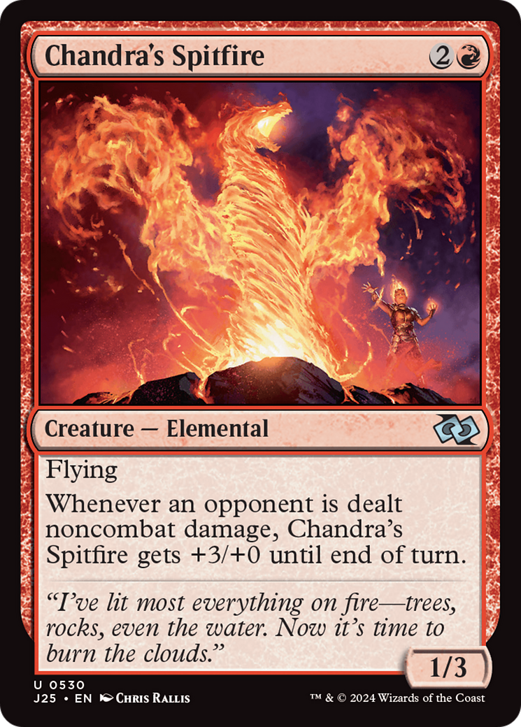 {C} Chandra's Spitfire [Foundations Jumpstart][J25 530]