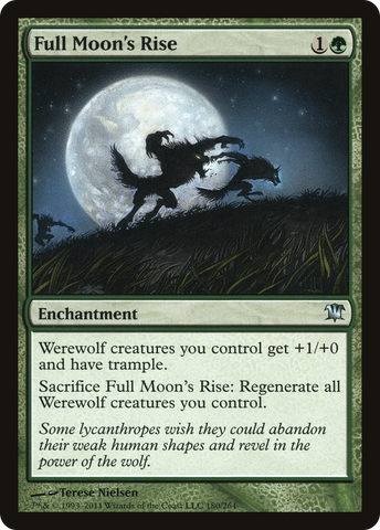 {C} Full Moon's Rise [Innistrad][ISD 180]