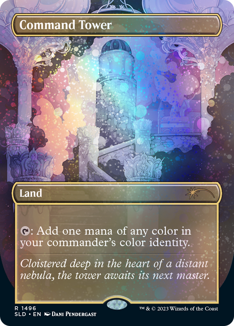 {R} Command Tower (1697) (Rainbow Foil) [Secret Lair Drop Series][RBF SLD 1697]