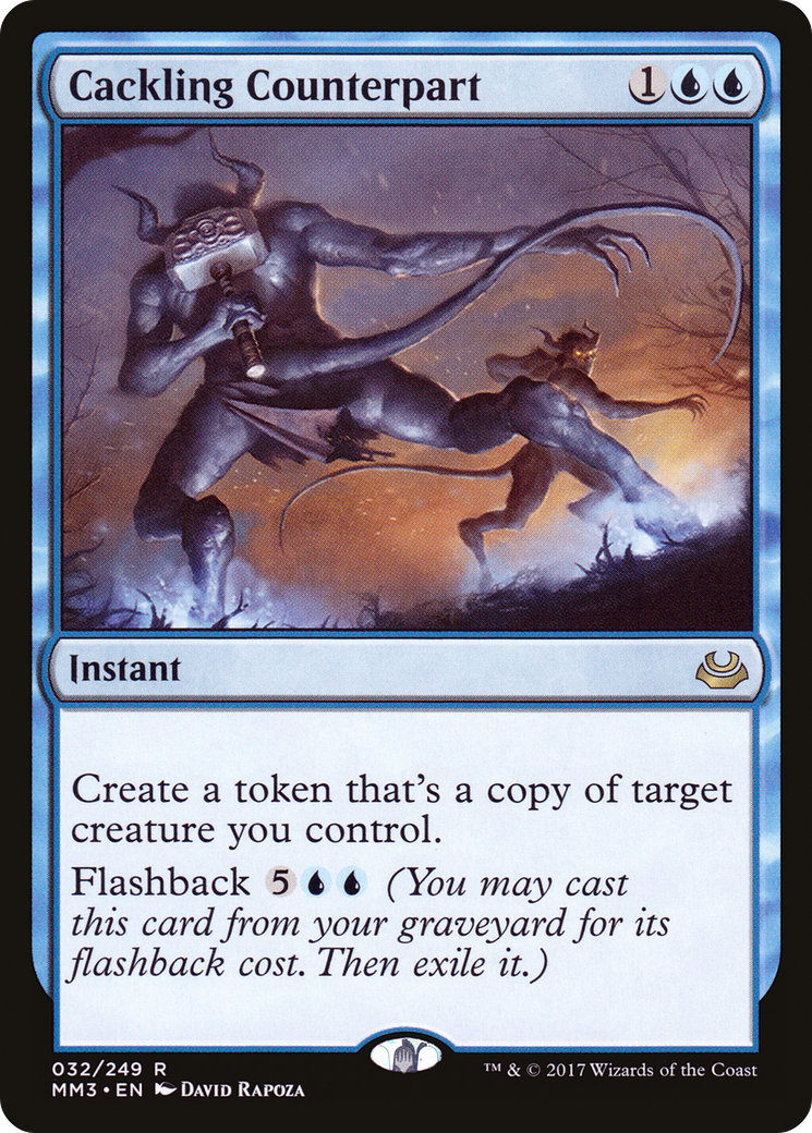 {R} Cackling Counterpart [Modern Masters 2017][MM3 032]