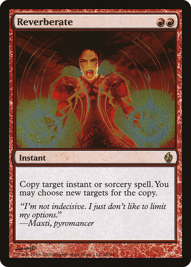 {R} Reverberate [Premium Deck Series: Fire and Lightning][PD2 020] - Misty Mountain Games