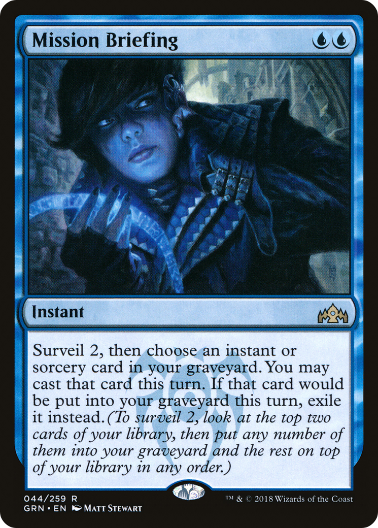 {R} Mission Briefing [Guilds of Ravnica][GRN 044] - Misty Mountain Games
