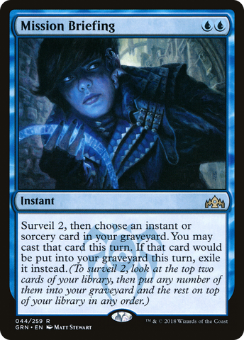 {R} Mission Briefing [Guilds of Ravnica][GRN 044]