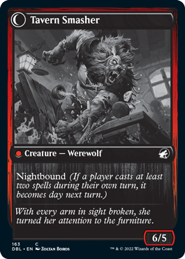 {C} Tavern Ruffian // Tavern Smasher [Innistrad: Double Feature][DBL 163]
