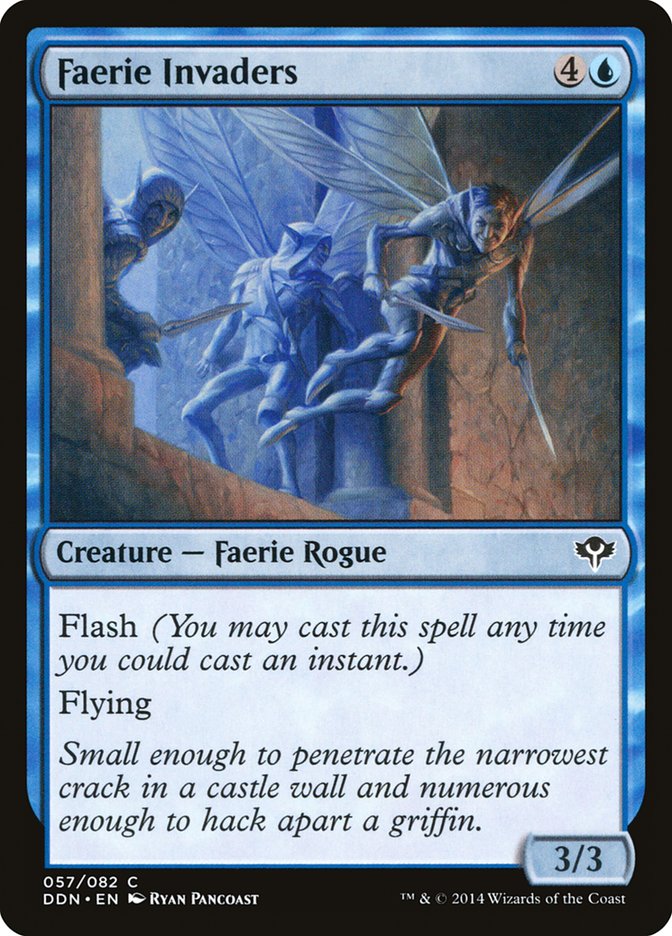 {C} Faerie Invaders [Duel Decks: Speed vs. Cunning][DDN 057]