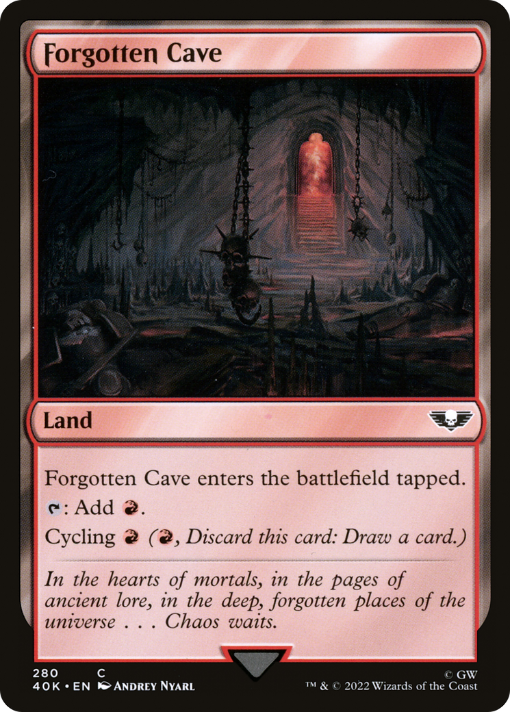 {C} Forgotten Cave [Universes Beyond: Warhammer 40,000][40K 280]