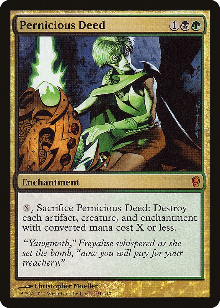 {R} Pernicious Deed [Conspiracy][CNS 191] - Misty Mountain Games