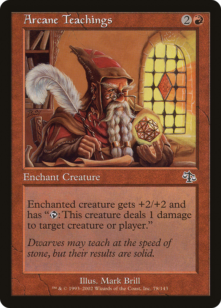 {C} Arcane Teachings [Judgment][JUD 078]