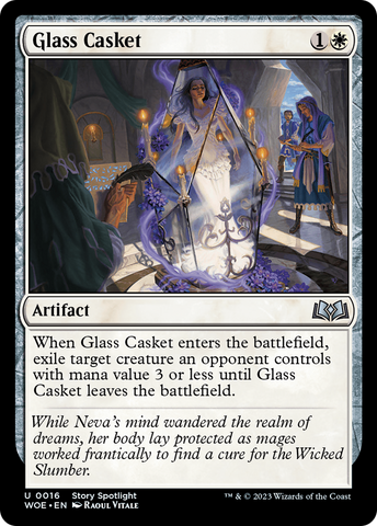 {@C} Glass Casket [Wilds of Eldraine][WOE 016]