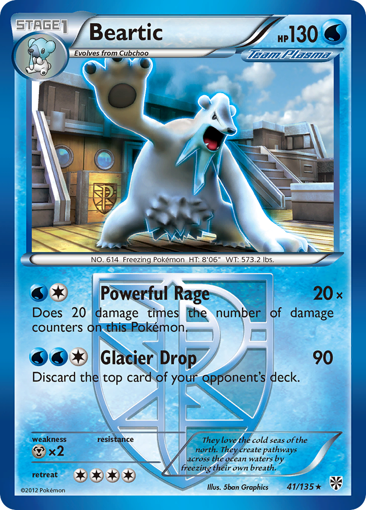 [PKM-R] Beartic (41/135) [Black & White: Plasma Storm]