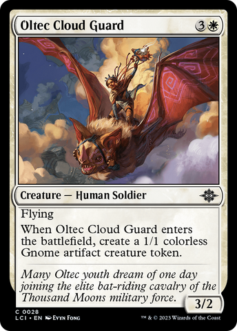 {@C} Oltec Cloud Guard [The Lost Caverns of Ixalan][LCI 028]
