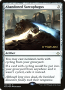 {R} Abandoned Sarcophagus [Hour of Devastation Prerelease Promos][PR HOU 158]