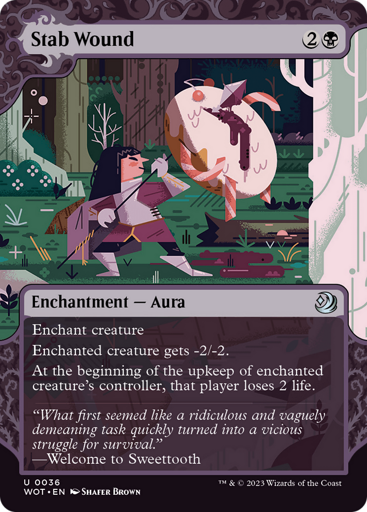 {C} Stab Wound [Wilds of Eldraine: Enchanting Tales][WOT 036]