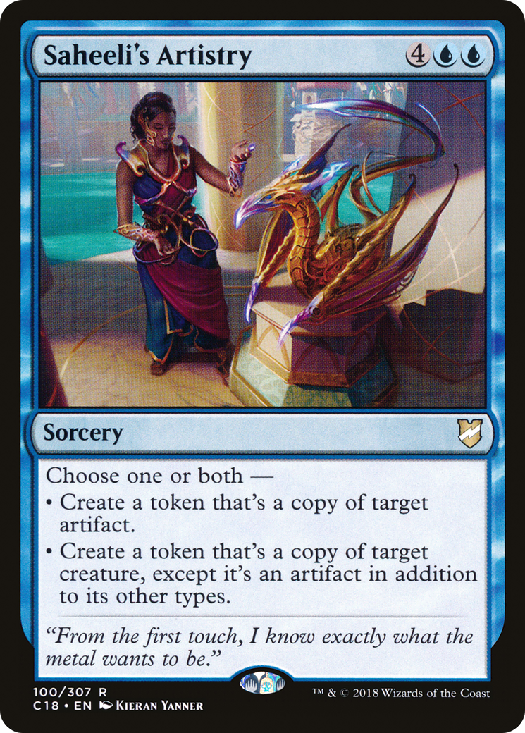 {R} Saheeli's Artistry [Commander 2018][C18 100] - Misty Mountain Games