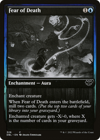 {C} Fear of Death [Innistrad: Double Feature][DBL 326]