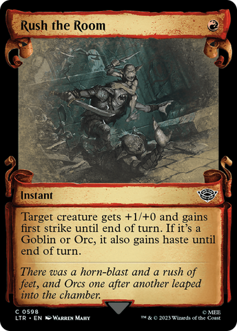 {C} Rush the Room [The Lord of the Rings: Tales of Middle-Earth Showcase Scrolls][LTR 598]