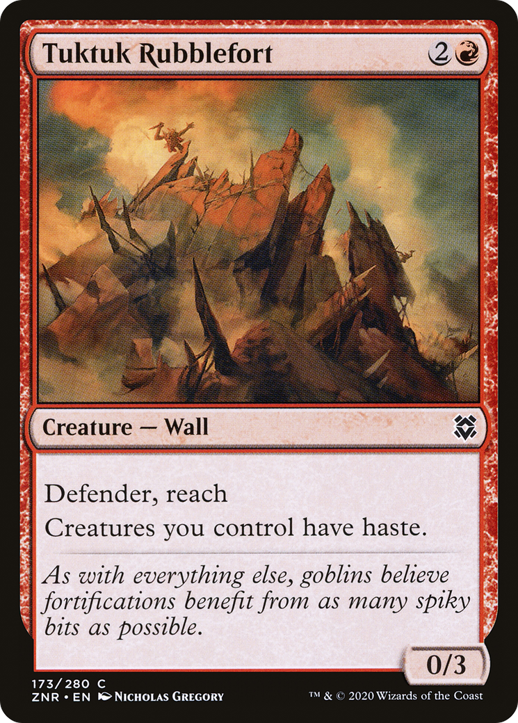 {C} Tuktuk Rubblefort [Zendikar Rising][ZNR 173]