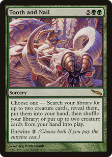 {R} Tooth and Nail [Mirrodin][MRD 134] - Misty Mountain Games