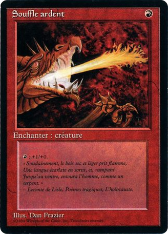 {F} Firebreathing [Foreign Black Border][FBB 3ED 151]