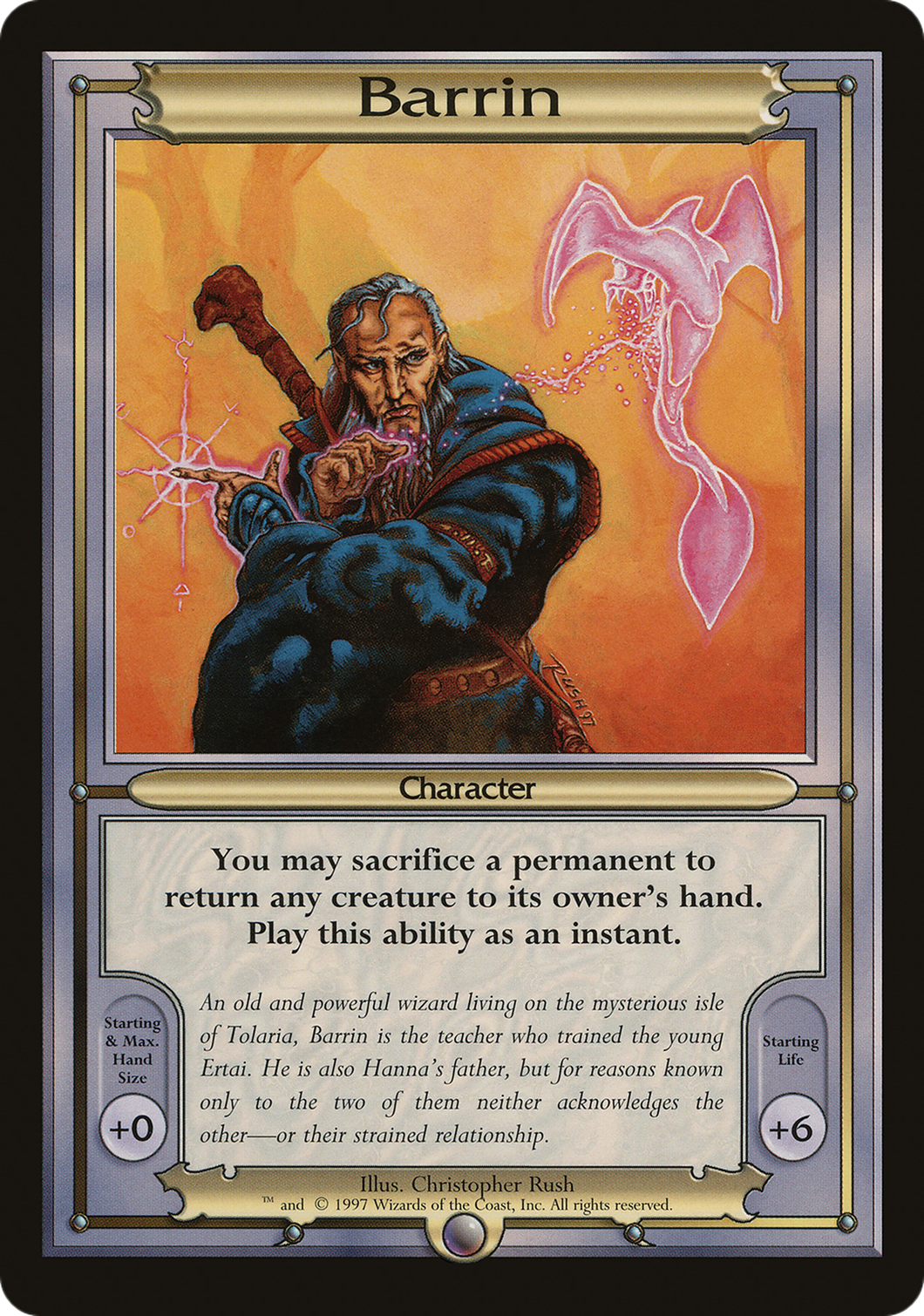 {O} Barrin [Vanguard Series][OVR PA PVAN 201] - Misty Mountain Games