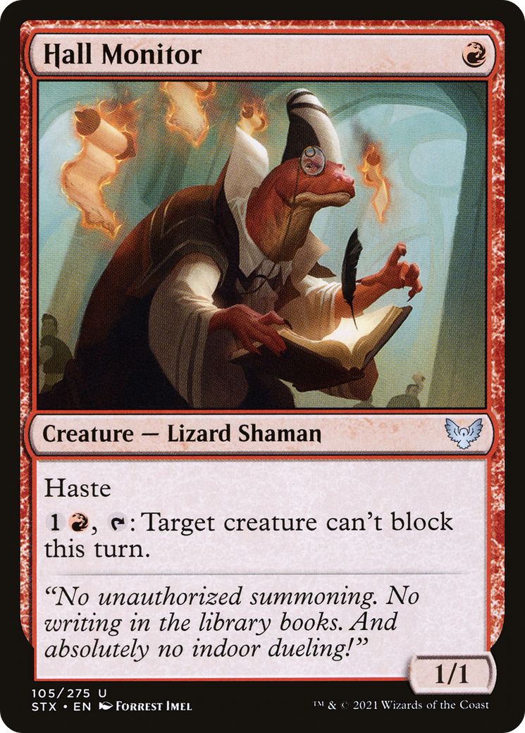 {C} Hall Monitor [Strixhaven: School of Mages][STX 105]
