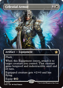 {@R} Celestial Armor (Borderless) [Foundations][FDN 295]