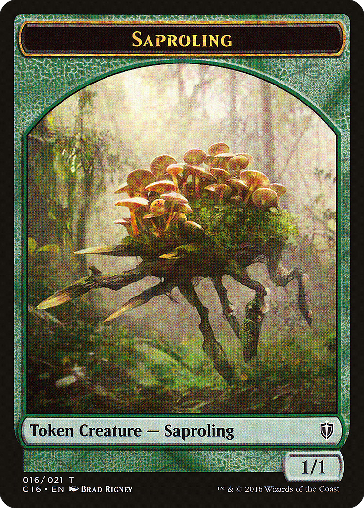 {T} Saproling Token (016/021) [Commander 2016 Tokens][TC16 016]