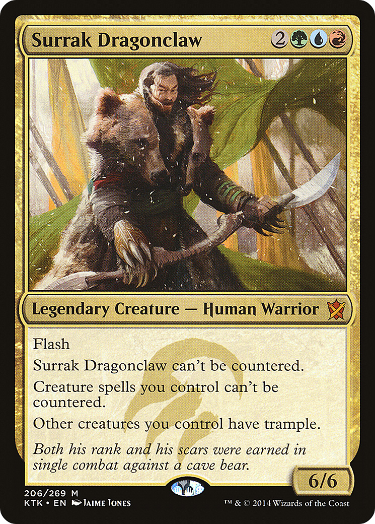 {R} Surrak Dragonclaw [Khans of Tarkir][KTK 206] - Misty Mountain Games