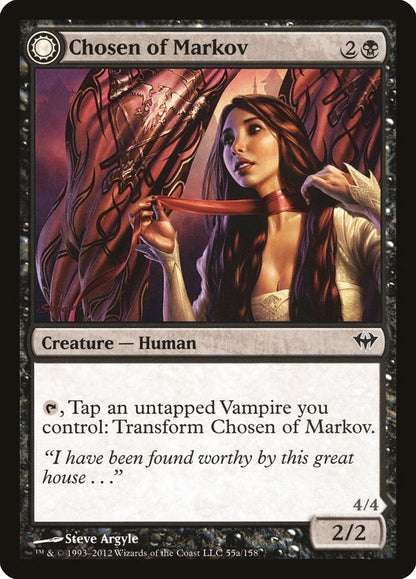 {C} Chosen of Markov // Markov's Servant [Dark Ascension][DKA 055]