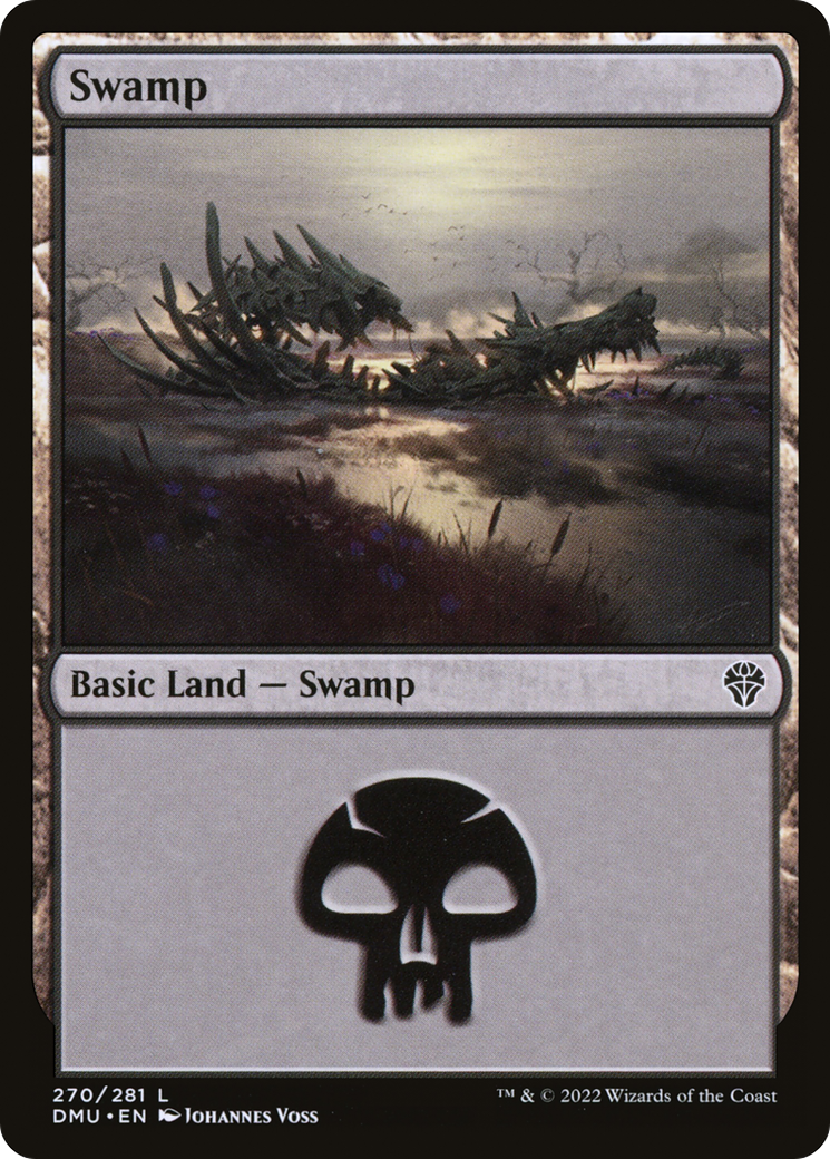 {B}[DMU 270] Swamp (270) [Dominaria United]