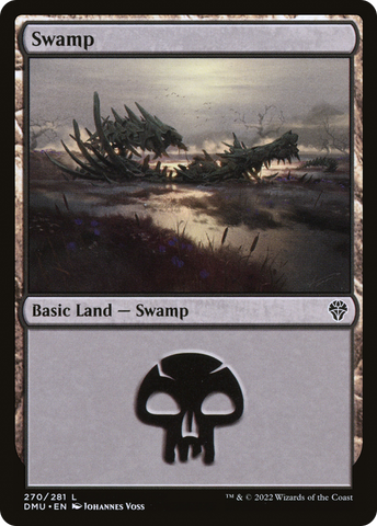 {B}[DMU 270] Swamp (270) [Dominaria United]