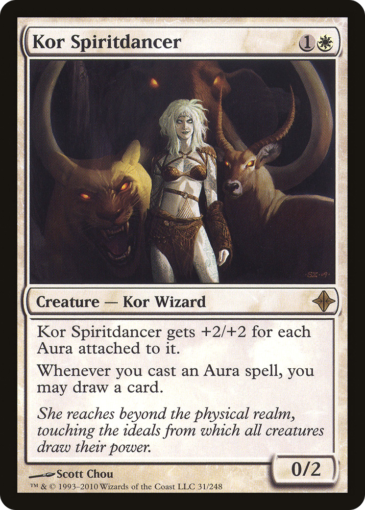 {R} Kor Spiritdancer [Rise of the Eldrazi][ROE 031]