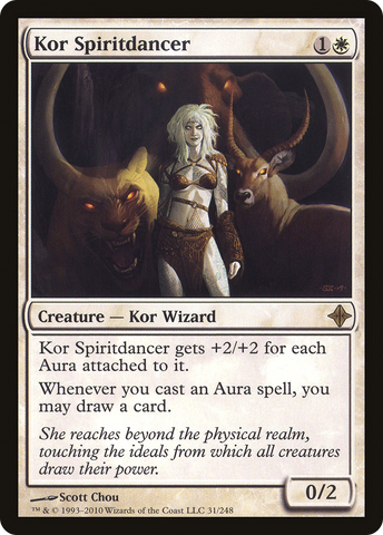 {R} Kor Spiritdancer [Rise of the Eldrazi][ROE 031]