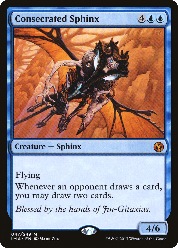 {R} Consecrated Sphinx [Iconic Masters][IMA 047] - Misty Mountain Games