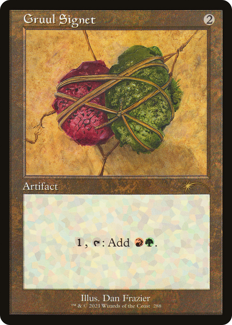 Gruul Signet [SLD-288]  Etched Foil