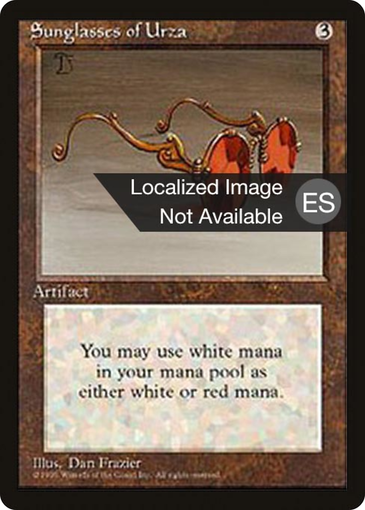 {F} Sunglasses of Urza [Fourth Edition (Foreign Black Border)][FBB 4ED 347]
