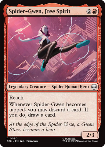 {@@ SPE C} Spider-Gwen, Free Spirit [Marvel's Spider-Man] [SPM 090]