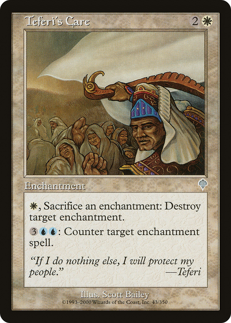 {C} Teferi's Care [Invasion][INV 043]