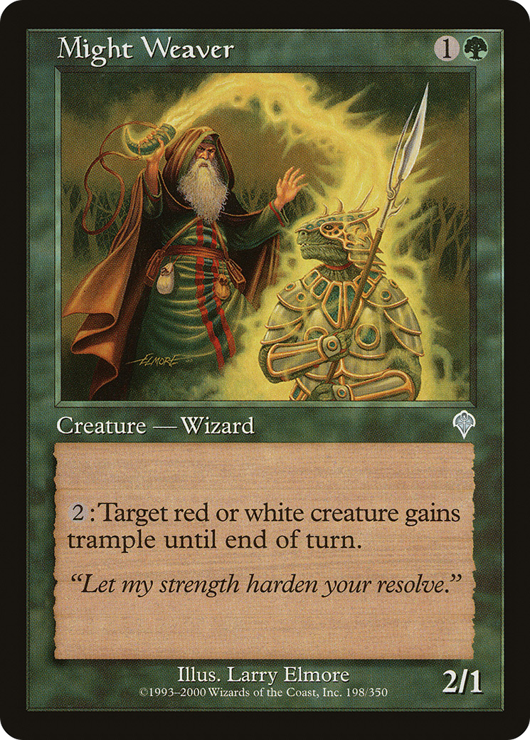 {C} Might Weaver [Invasion][INV 198]