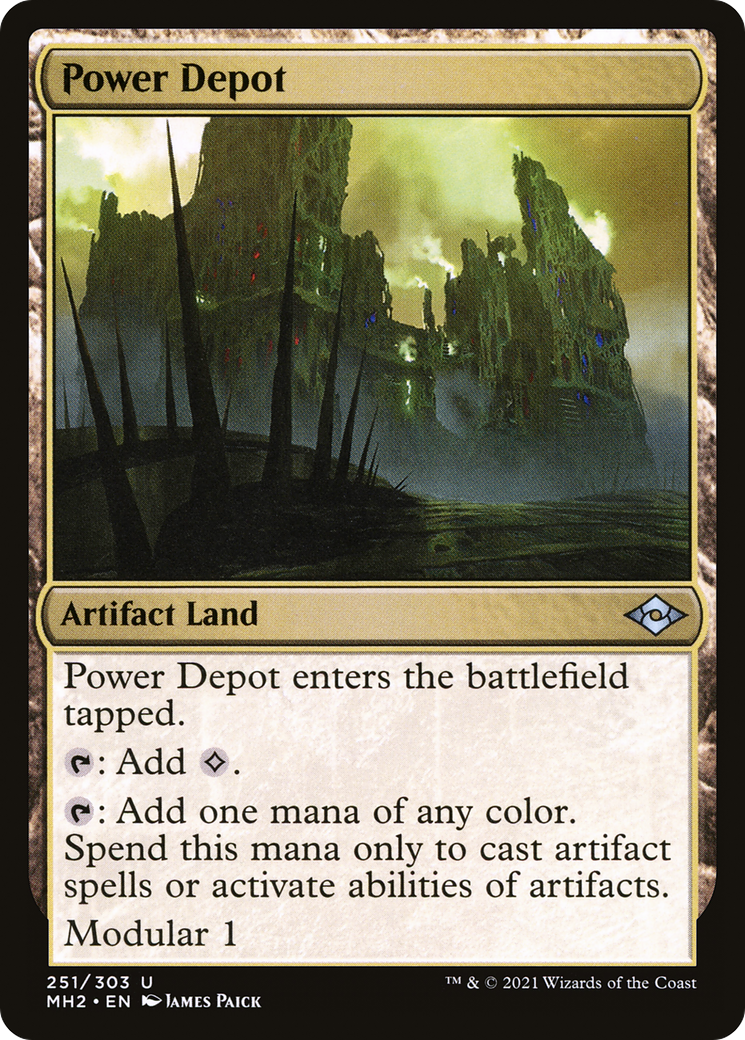 {C} Power Depot (Foil) [Modern Horizons 2] [MH2 251]