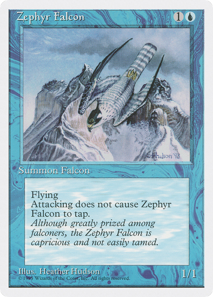 {C} Zephyr Falcon [Fourth Edition][4ED 116] - Misty Mountain Games